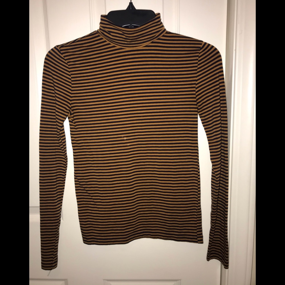 Striped Turtleneck